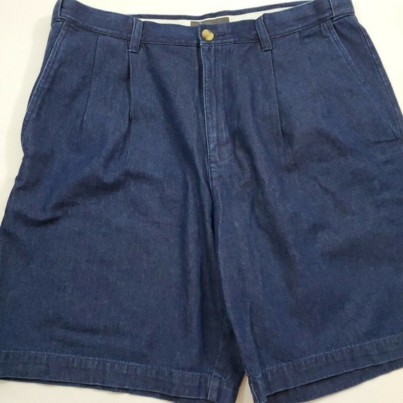 croft and barrow mens denim shorts